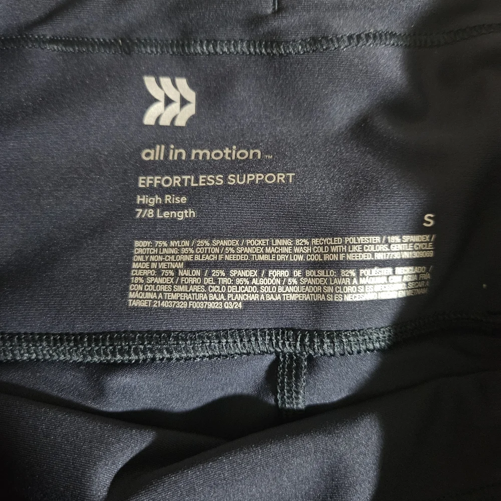 all in motion High-Rise Navy Leggings
